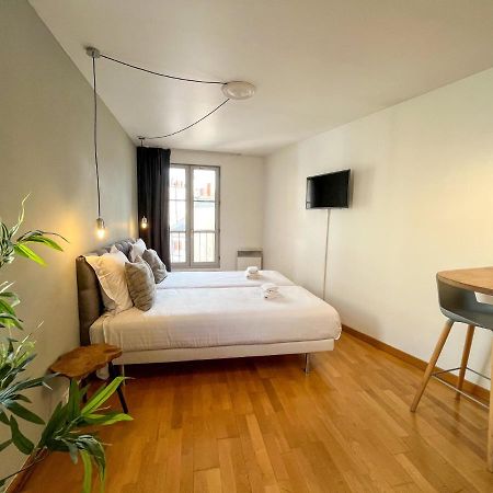 Charmant Studio Dans Un Immeuble Paris 5 Appartement Buitenkant foto