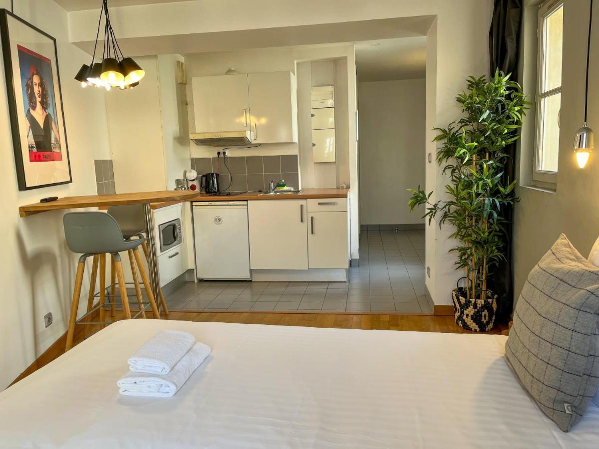 Charmant Studio Dans Un Immeuble Paris 5 Appartement Buitenkant foto